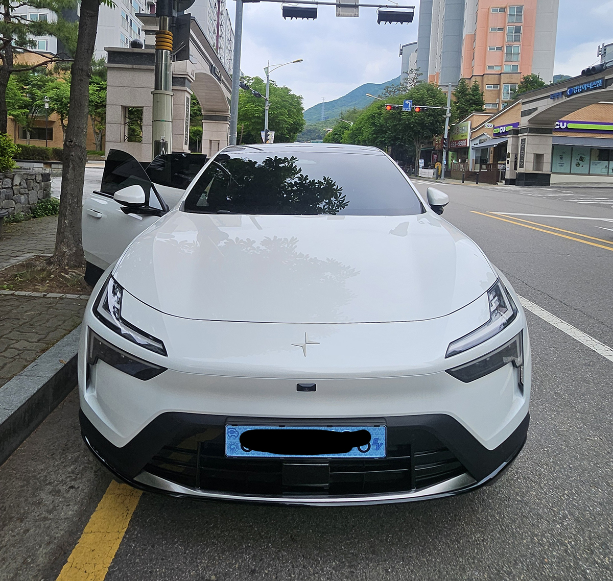 폴스타4 장기렌트 뉴 패밀리카로 플렉스 했습니다