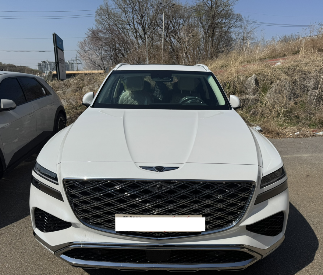 GV80 화이트 장기렌트, 가족 모두 만족한 출고 후기
