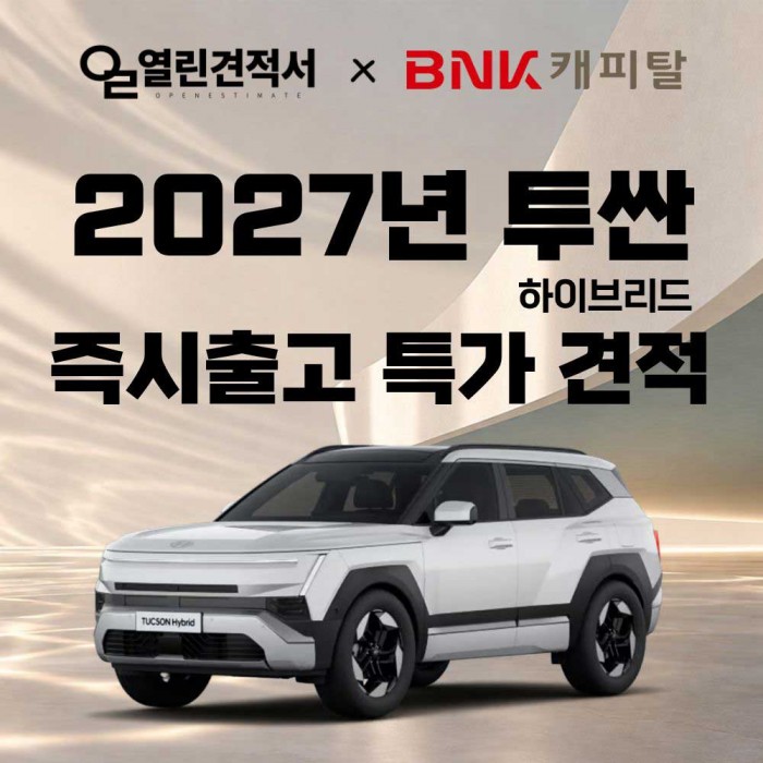 신형 투싼 즉시 출고 견적
